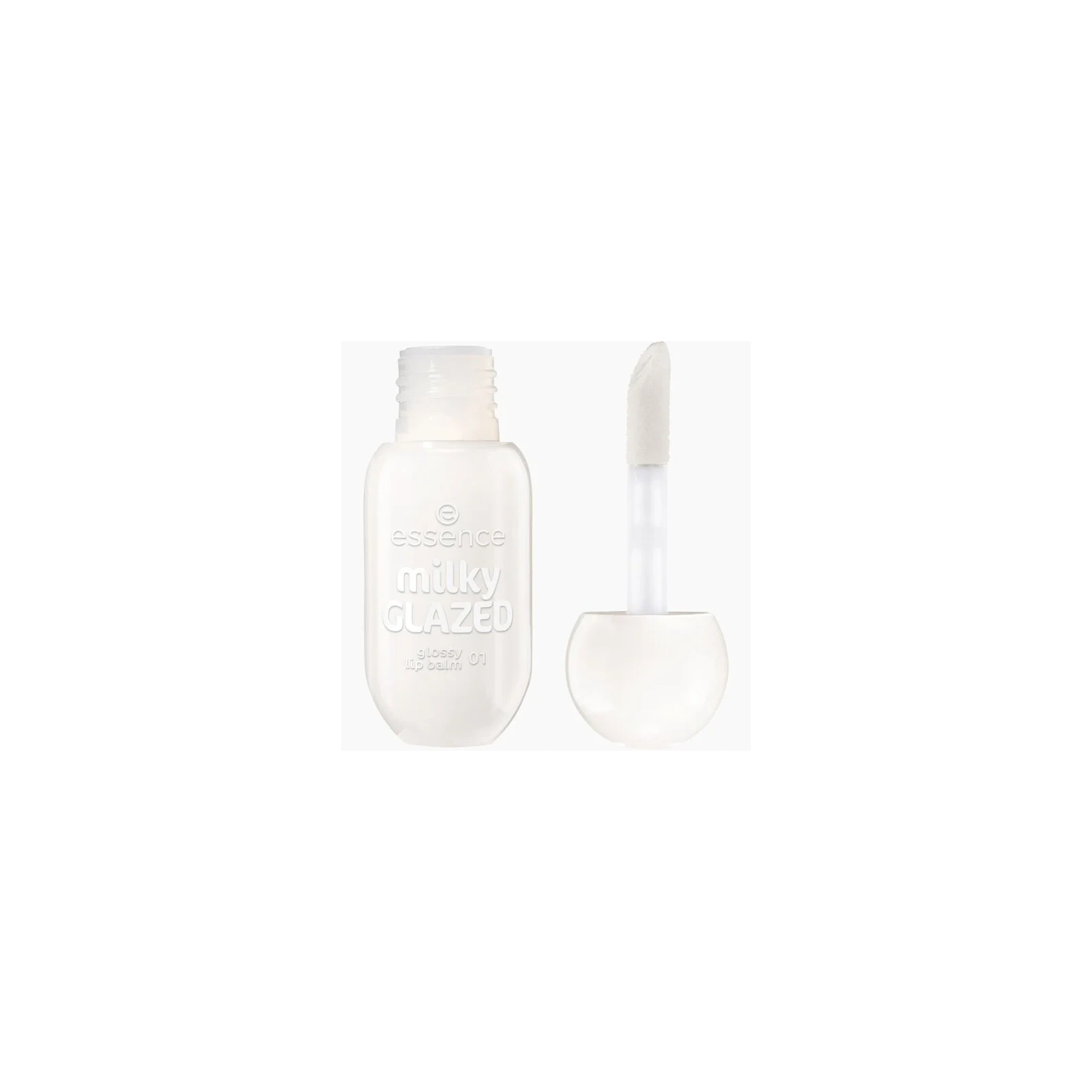 Essence Milky Glazed lśniący balsam do ust 01 Sheeriously Creamy 4ml