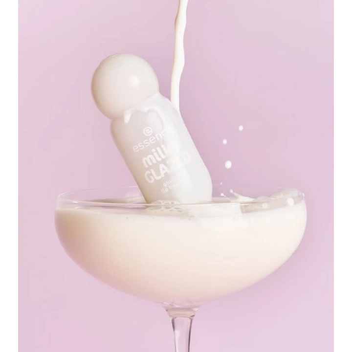 Essence Milky Glazed lśniący balsam do ust 01 Sheeriously Creamy 4ml