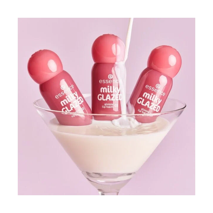 Essence Milky Glazed lśniący balsam do ust 03 Cream Of The Crop 4ml