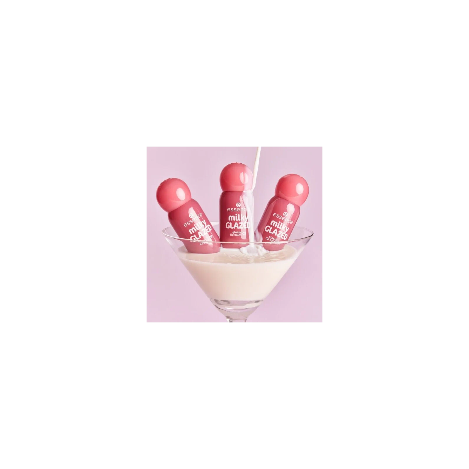 Essence Milky Glazed lśniący balsam do ust 03 Cream Of The Crop 4ml