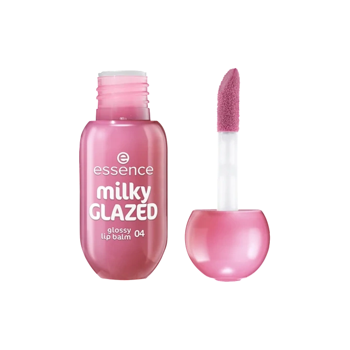 Essence Milky Glazed lśniący balsam do ust 04 Berry Au Lait 4ml