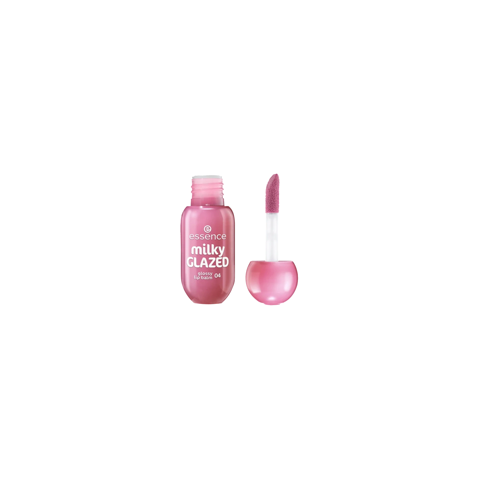 Essence Milky Glazed lśniący balsam do ust 04 Berry Au Lait 4ml