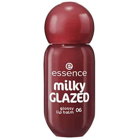 Essence Milky Glazed lśniący balsam do ust 06 Cherry on Top 4ml