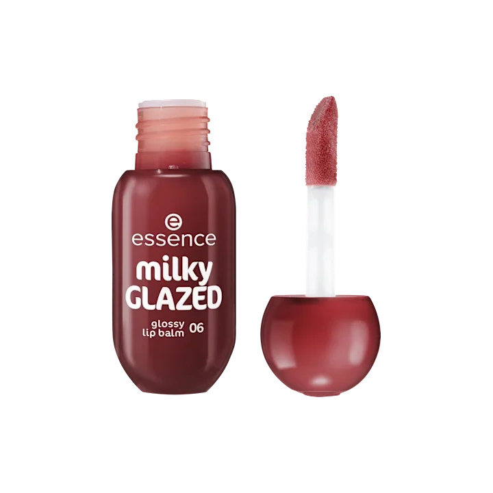 Essence Milky Glazed lśniący balsam do ust 06 Cherry on Top 4ml