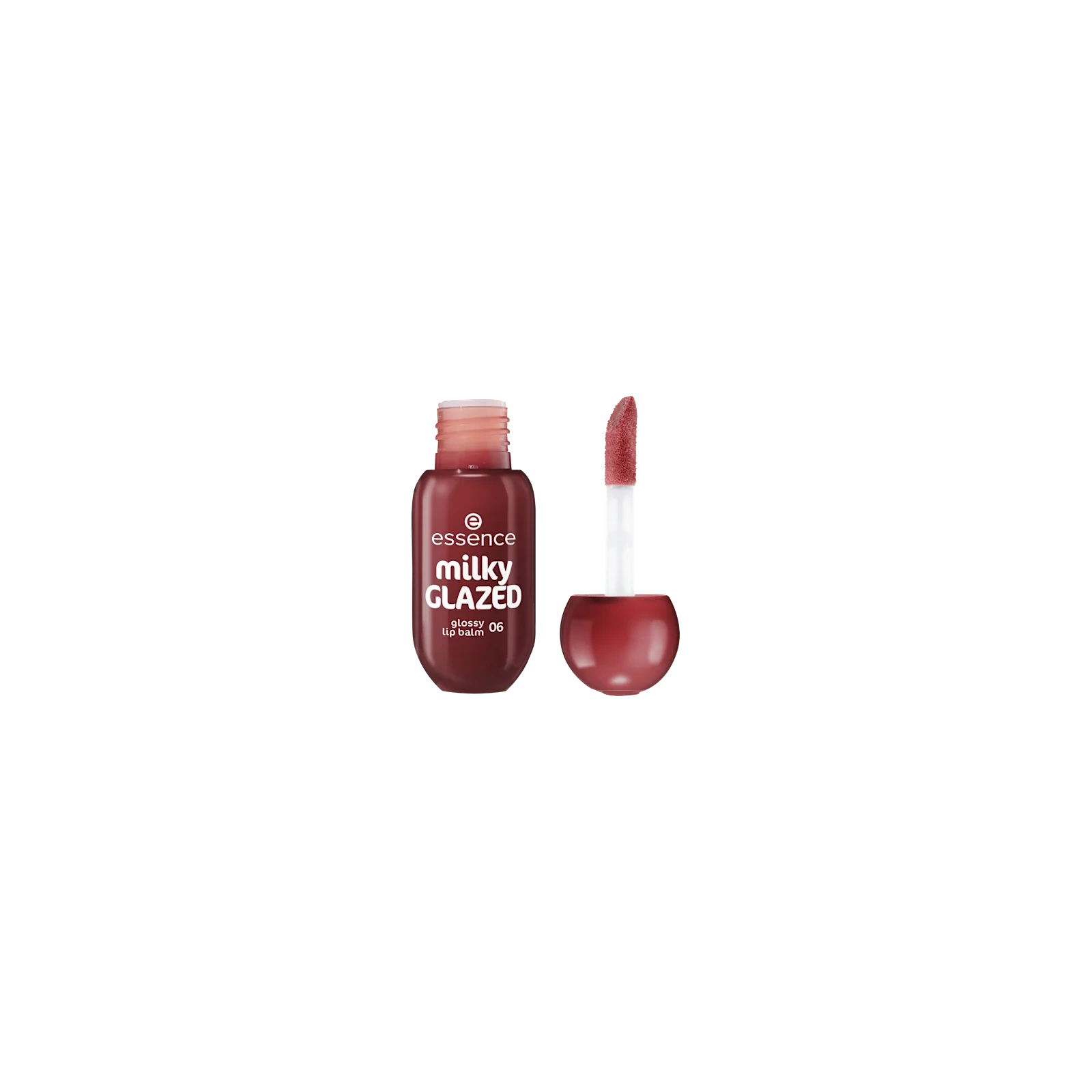Essence Milky Glazed lśniący balsam do ust 06 Cherry on Top 4ml