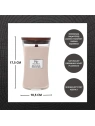 WOODWICK Pluswick Duża świeca w słoiku VANILLA & SEA SALT 609,5g