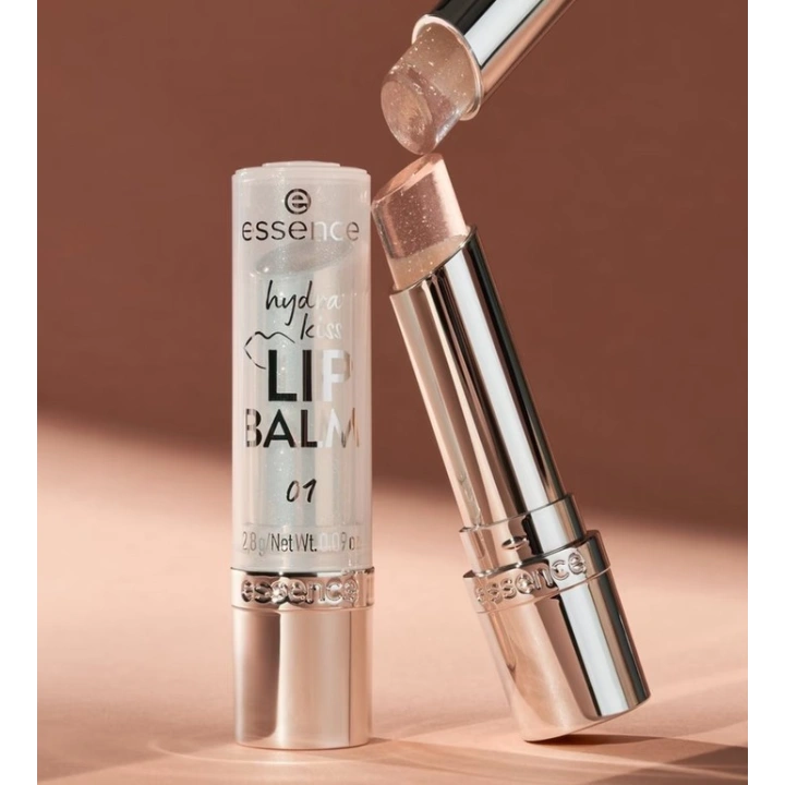 Essence Hydra Kiss nawilżający balsam do ust 01 Crystal Kiss 2,8g