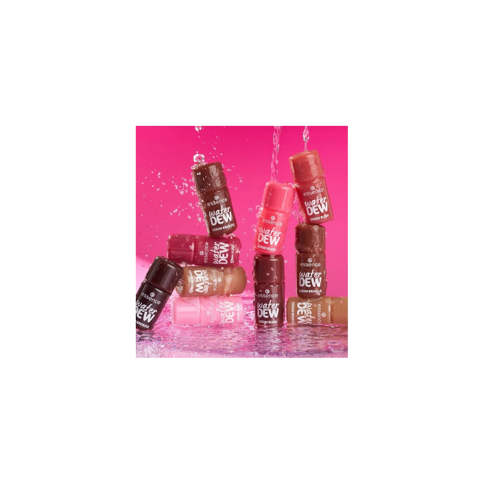 Essence Water Dew nawilżający róż w serum 20 Juicy Melon 3,5ml