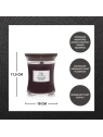 WOODWICK Pluswick Średnia świeca w słoiku SPICED BLACKBERRY 275g