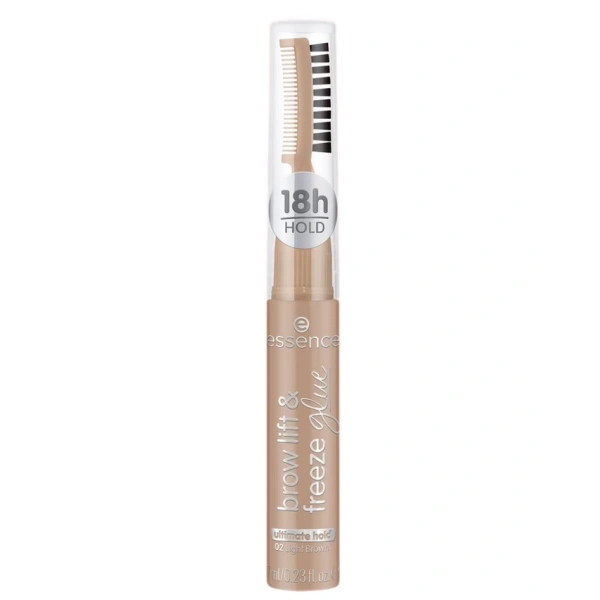Essence Brow Lift & Freeze laminujący żel do brwi 02 Light Brown 7ml