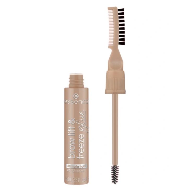 Essence Brow Lift & Freeze laminujący żel do brwi 02 Light Brown 7ml