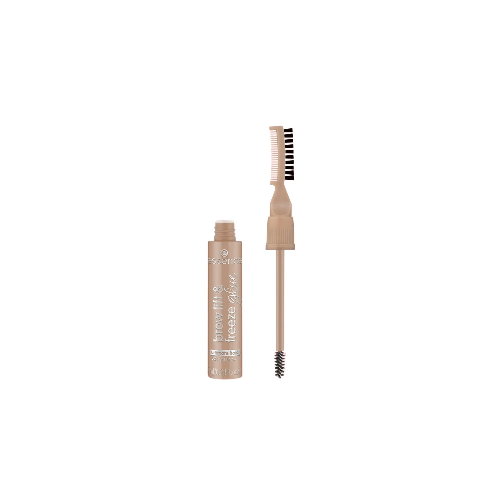 Essence Brow Lift & Freeze laminujący żel do brwi 02 Light Brown 7ml