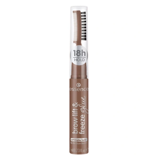 Essence Brow Lift & Freeze laminujący żel do brwi 03 Medium Brown 7ml