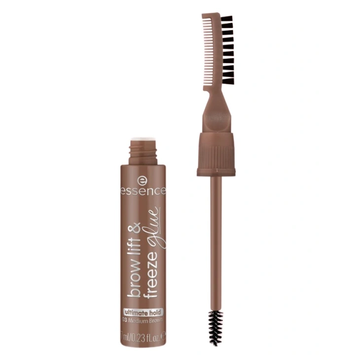 Essence Brow Lift & Freeze laminujący żel do brwi 03 Medium Brown 7ml