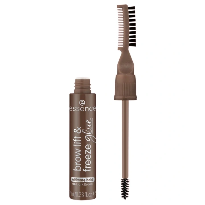 Essence Brow Lift & Freeze laminujący żel do brwi 04 Dark Brown 7ml