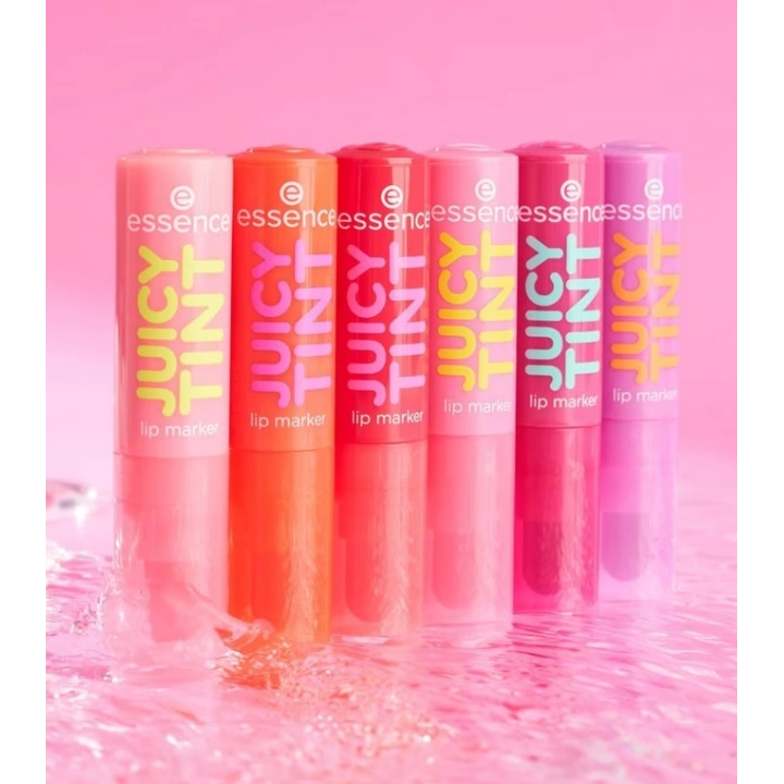 Essence Juicy Tint długotrwały pisak do ust tint 02 Strawberry Szn 3,5ml
