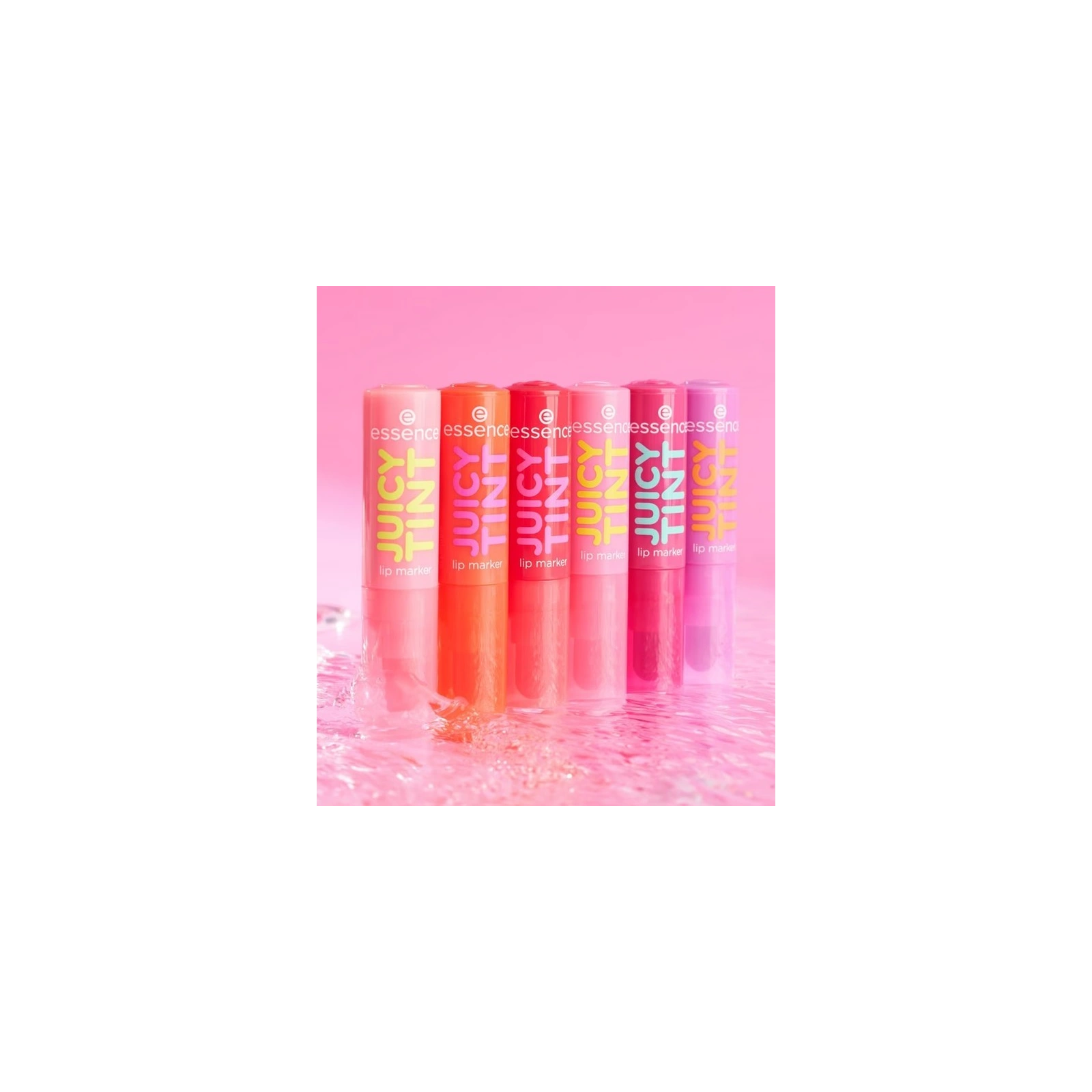 Essence Juicy Tint długotrwały pisak do ust tint 02 Strawberry Szn 3,5ml