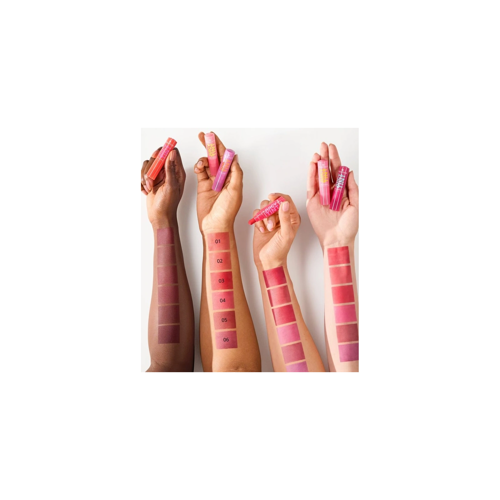 Essence Juicy Tint długotrwały pisak do ust tint 02 Strawberry Szn 3,5ml