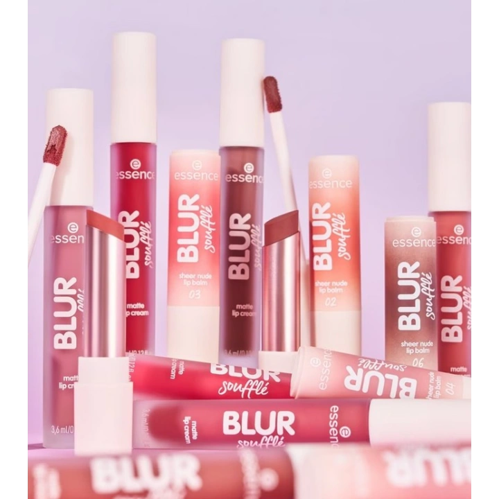 Essence Blur Soufflé wygładzający balsam do ust 01 Nude Beige 3g