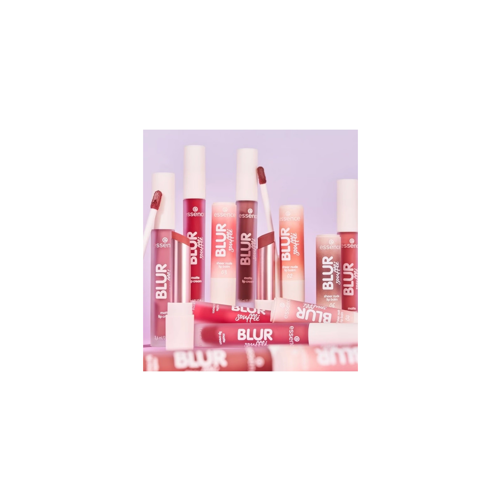 Essence Blur Soufflé wygładzający balsam do ust 04 Nude Mauve 3g
