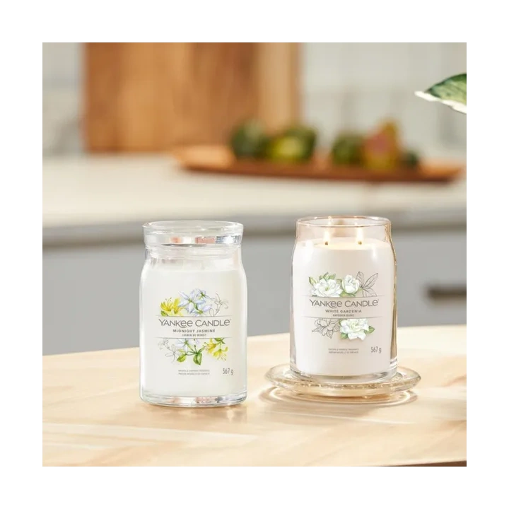 YANKEE CANDLE Signature Duża świeca w słoiku MIDNIGHT JASMINE 567g