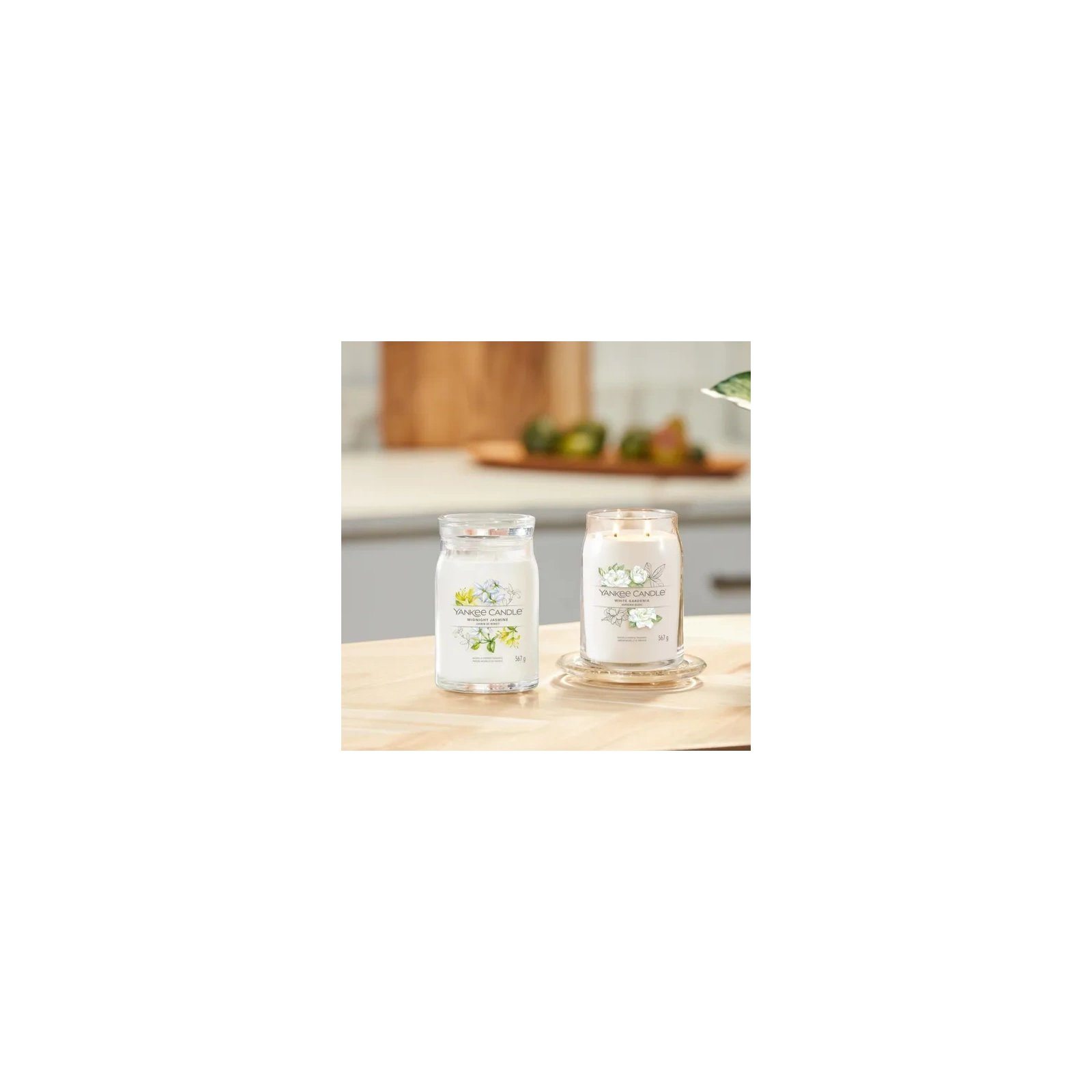 YANKEE CANDLE Signature Duża świeca w słoiku MIDNIGHT JASMINE 567g