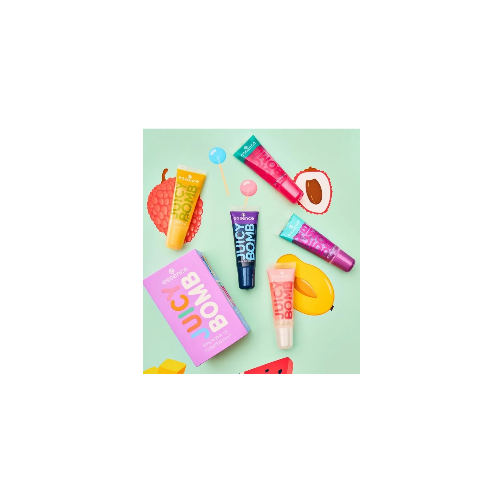 Essence Juicy Bomb błyszczyk do ust 110 Crushed Berry 10ml