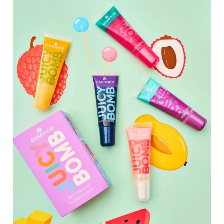 Essence Juicy Bomb błyszczyk do ust 110 Crushed Berry 10ml