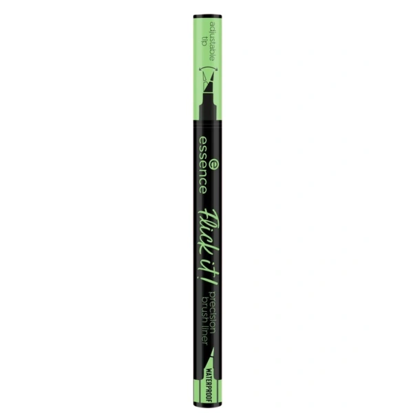 Essence Flick It! wodoodporny eyeliner w pędzelku 01 Black 0,5ml
