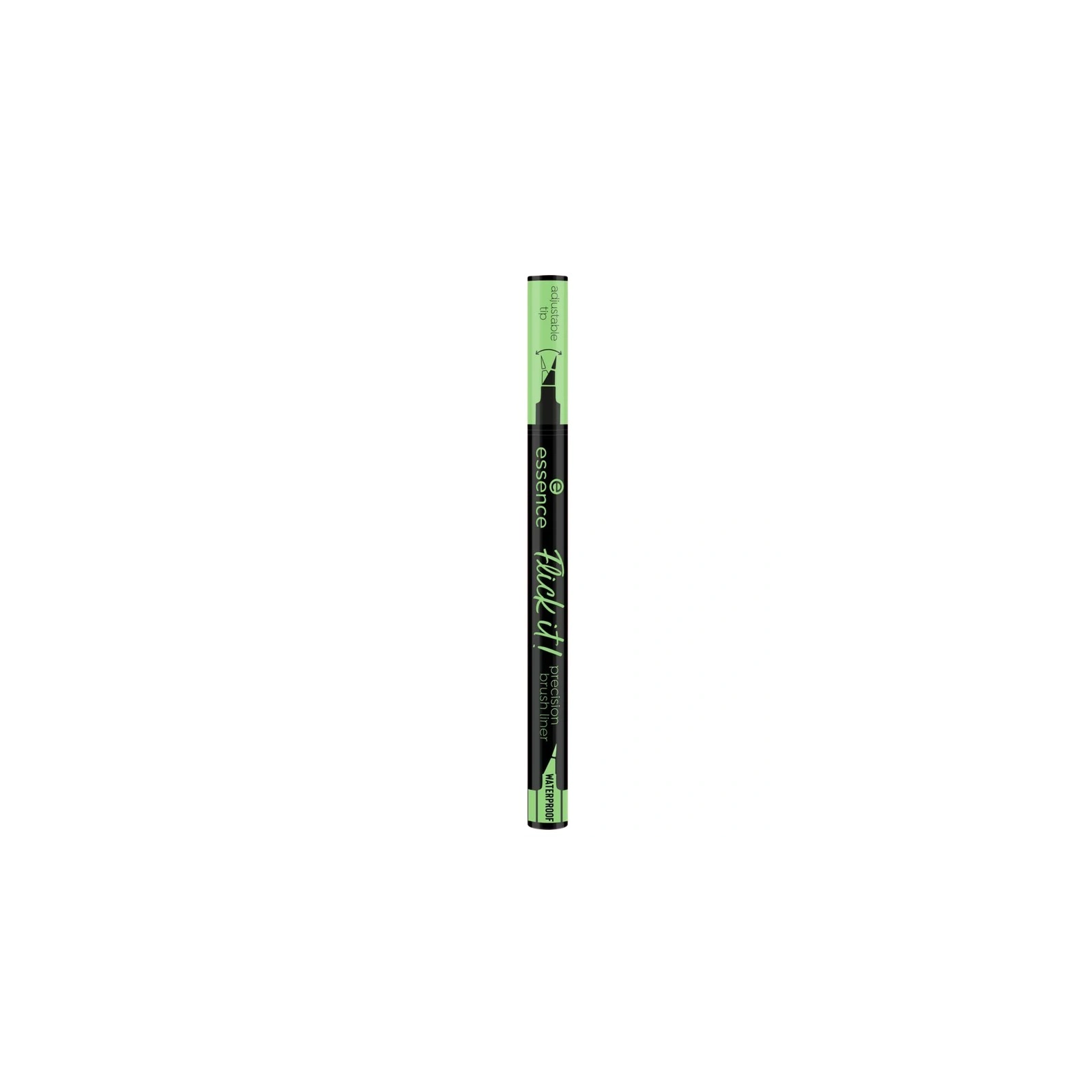 Essence Flick It! wodoodporny eyeliner w pędzelku 01 Black 0,5ml