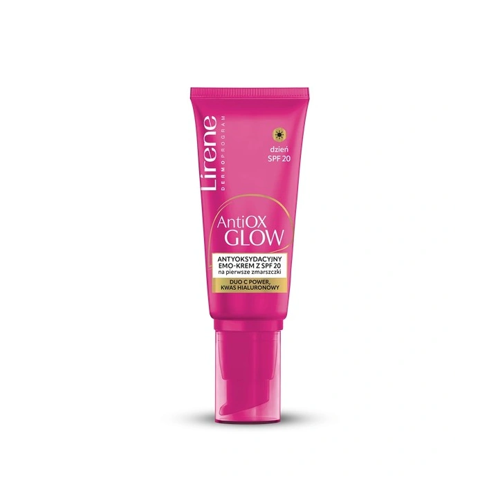 LIRENE AntiOX Glow antyoksydacyjny emo-krem SPF20 na pierwsze zmarszczki 40ml