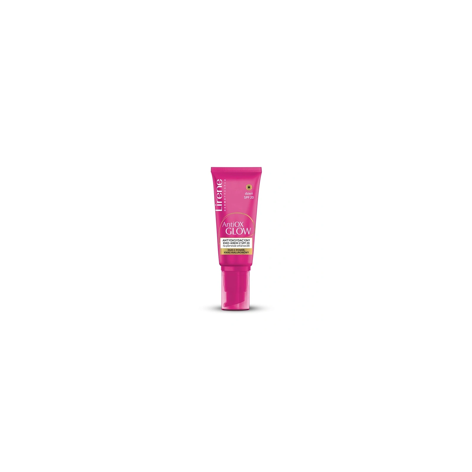 LIRENE AntiOX Glow antyoksydacyjny emo-krem SPF20 na pierwsze zmarszczki 40ml