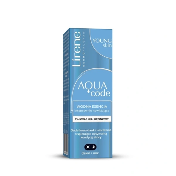 LIRENE Aqua Code wodna esencja intensywnie nawilżająca 50ml