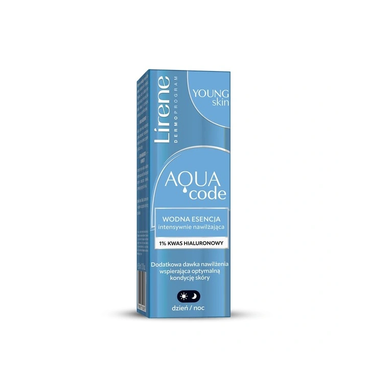 LIRENE Aqua Code wodna esencja intensywnie nawilżająca 50ml