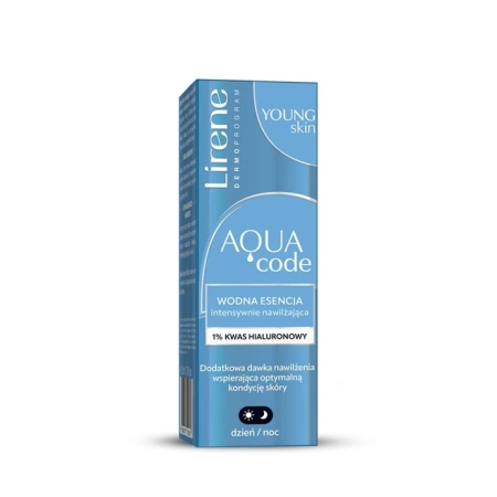 LIRENE Aqua Code wodna esencja intensywnie nawilżająca 50ml