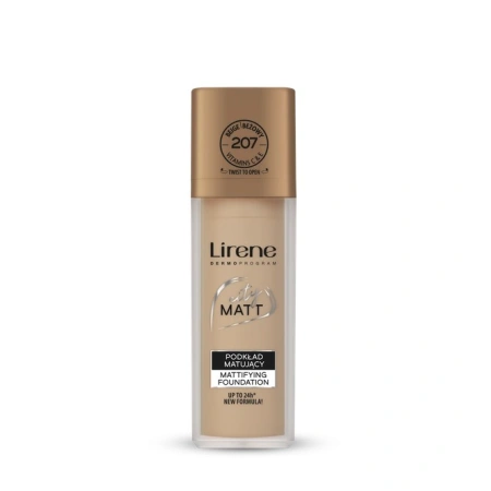 LIRENE City Matt podkład do twarzy matujący 207 Beżowy 30ml