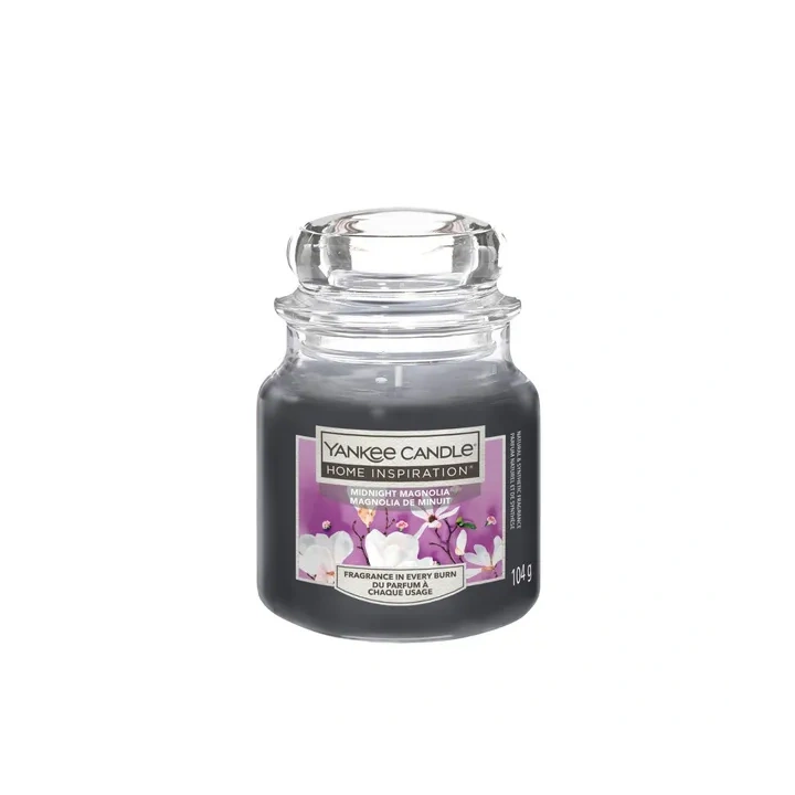 YANKEE CANDLE Home Inspiration Mała świeca w słoiku MIDNIGHT MAGNOLIA 104g