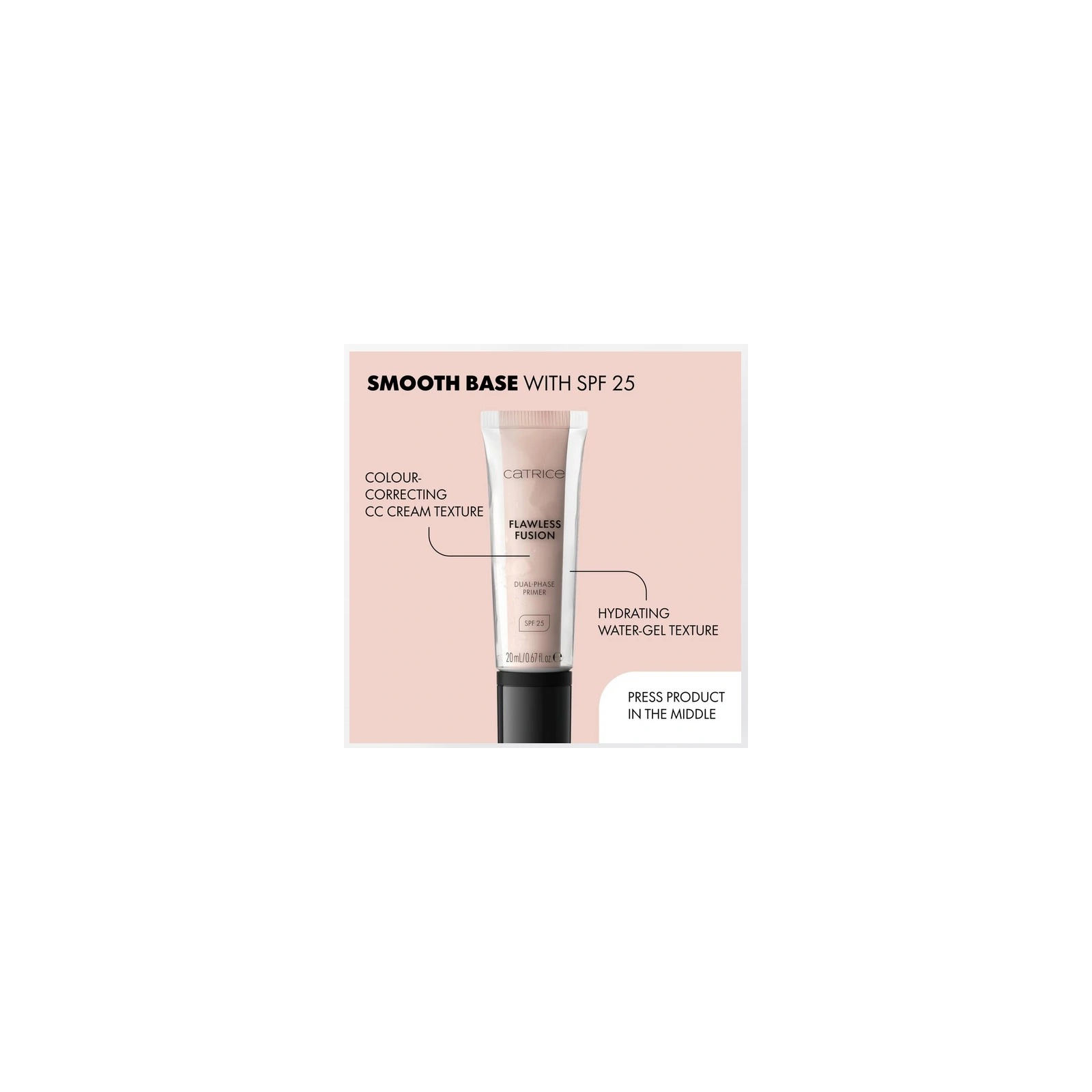 Catrice Flawless Fusion dwufazowa baza pod makijaż 010 Smooth Radiance 20ml