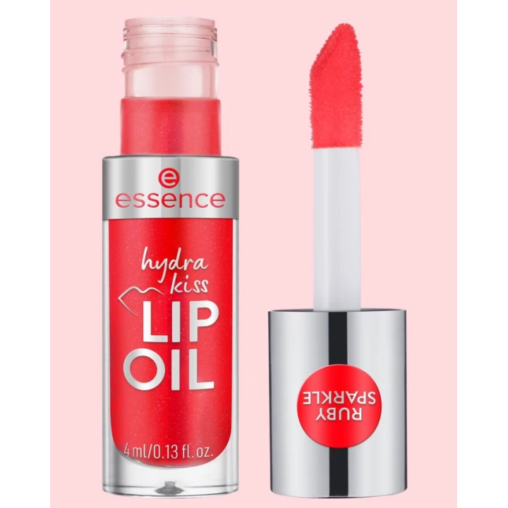 Essence Hydra Kiss odżywczy olejek do ust 12 Ruby Sparkle 4ml