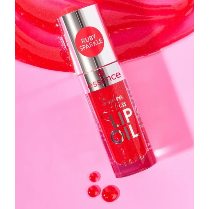 Essence Hydra Kiss odżywczy olejek do ust 12 Ruby Sparkle 4ml