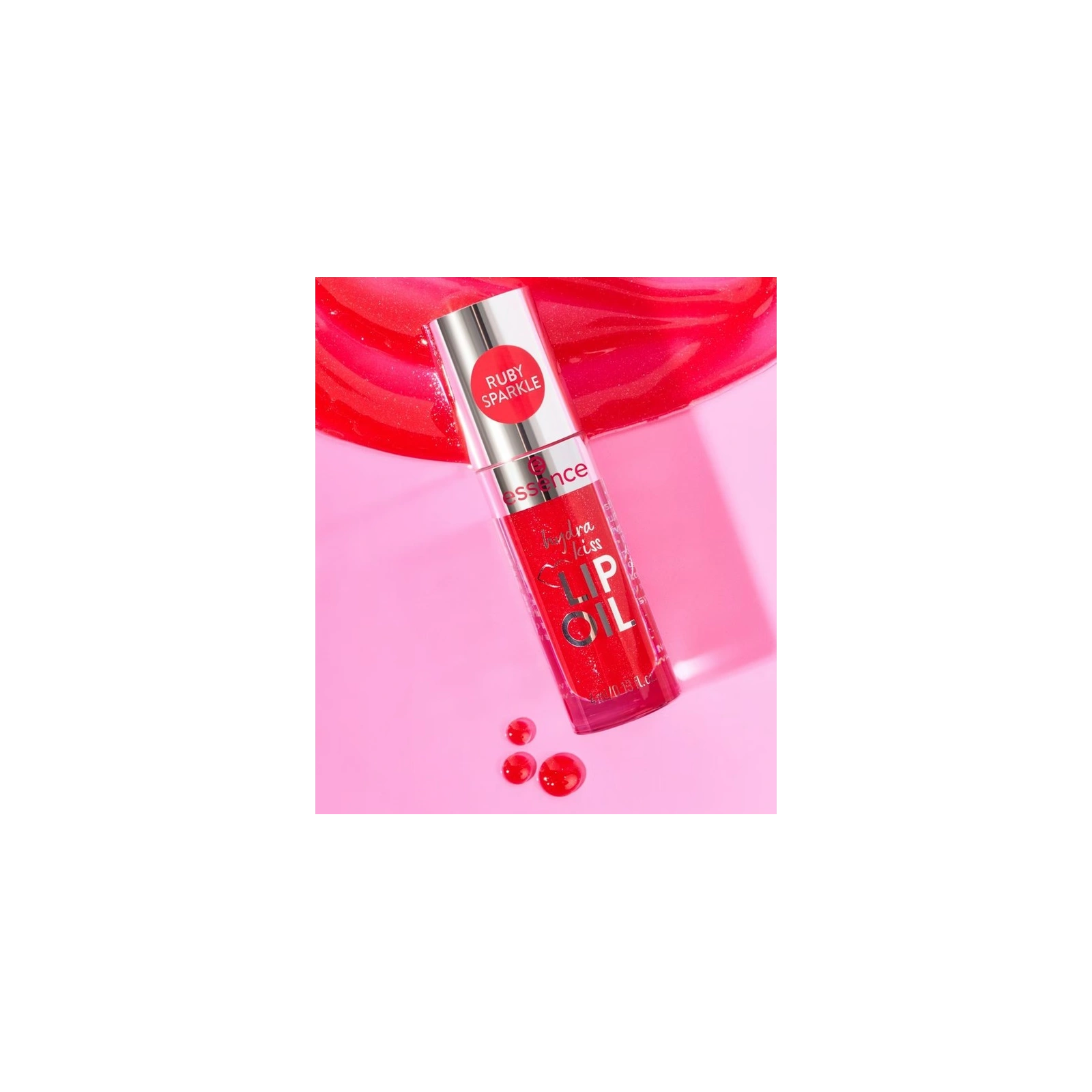 Essence Hydra Kiss odżywczy olejek do ust 12 Ruby Sparkle 4ml
