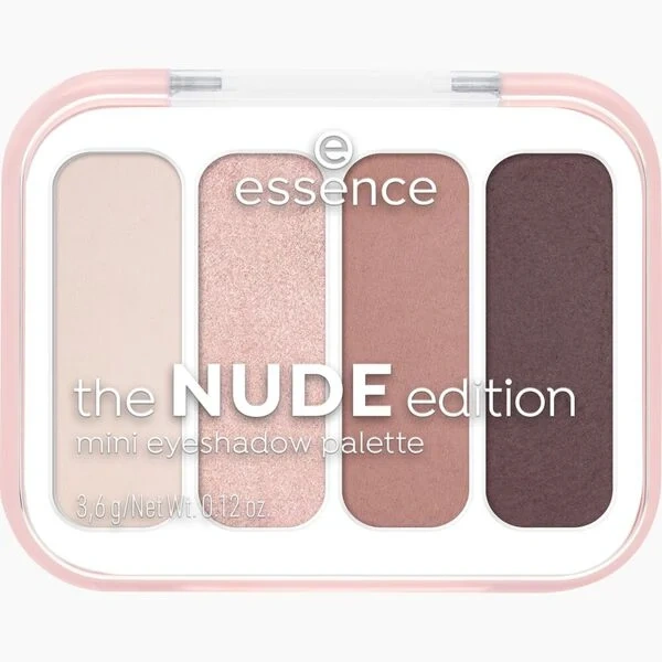 Essence The Nude Edition mini paleta cieni do powiek 3,6g