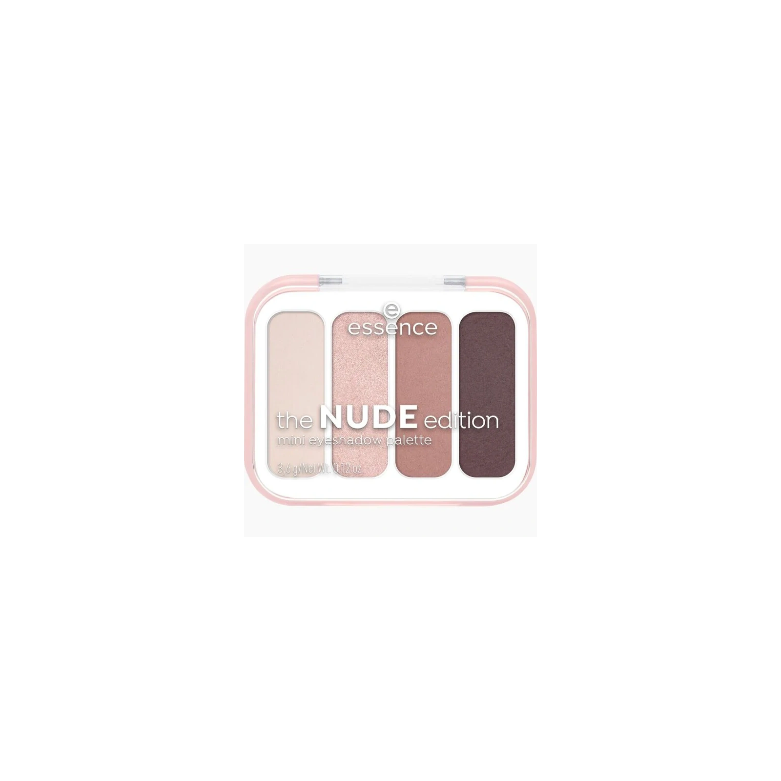 Essence The Nude Edition mini paleta cieni do powiek 3,6g