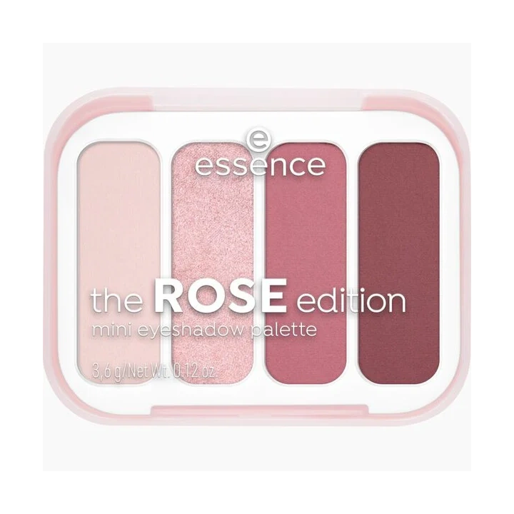 Essence The Rose Edition mini paleta cieni do powiek 3,6g