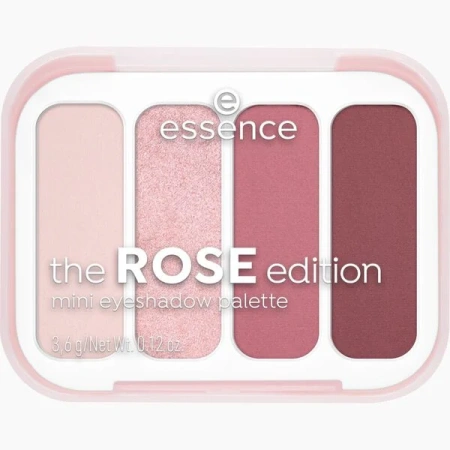 Essence The Rose Edition mini paleta cieni do powiek 3,6g