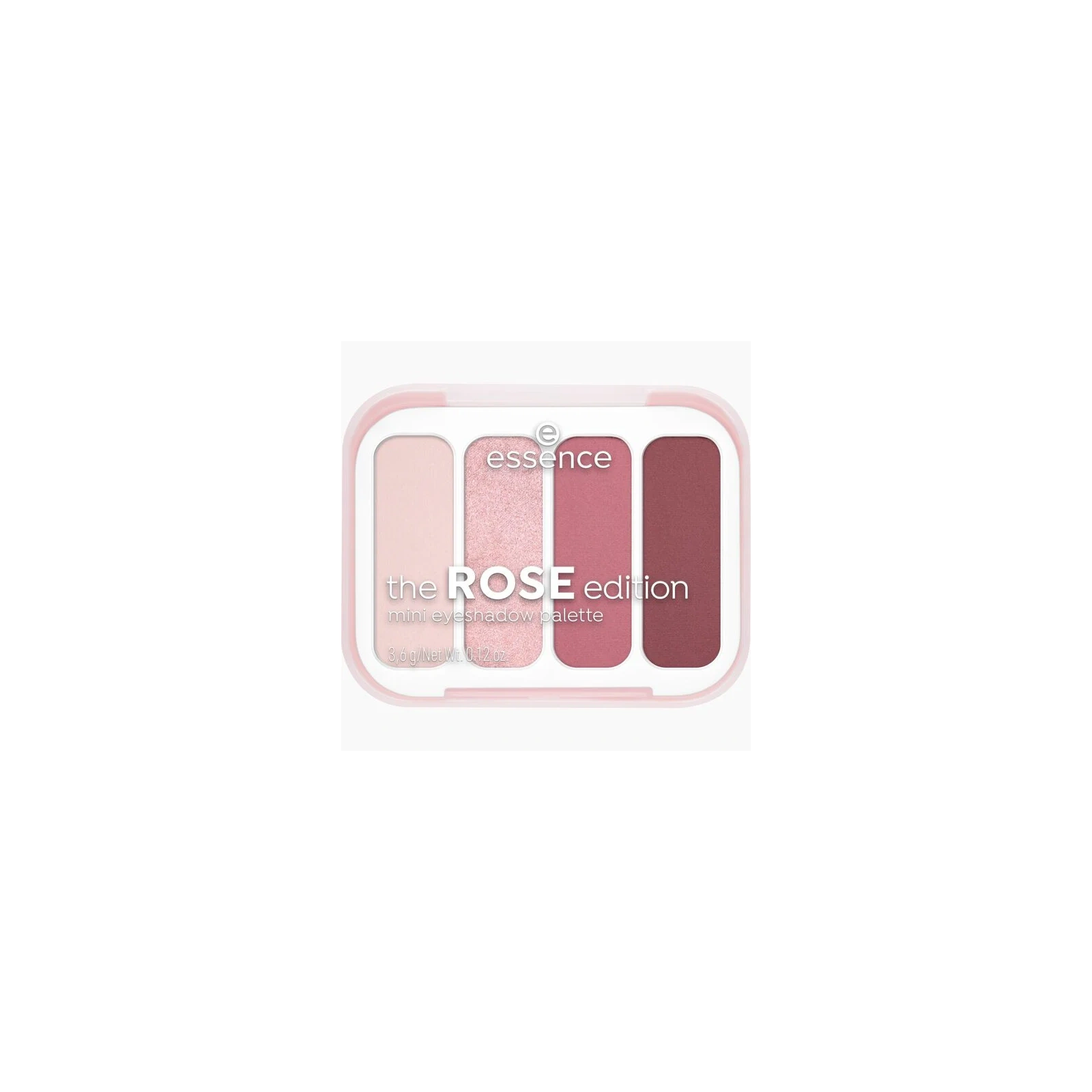Essence The Rose Edition mini paleta cieni do powiek 3,6g