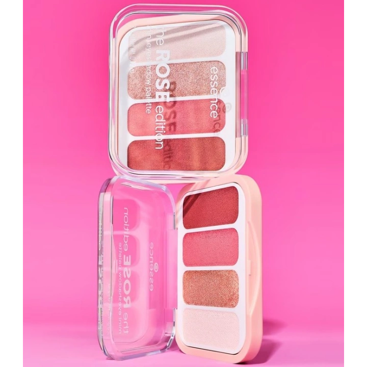 Essence The Rose Edition mini paleta cieni do powiek 3,6g