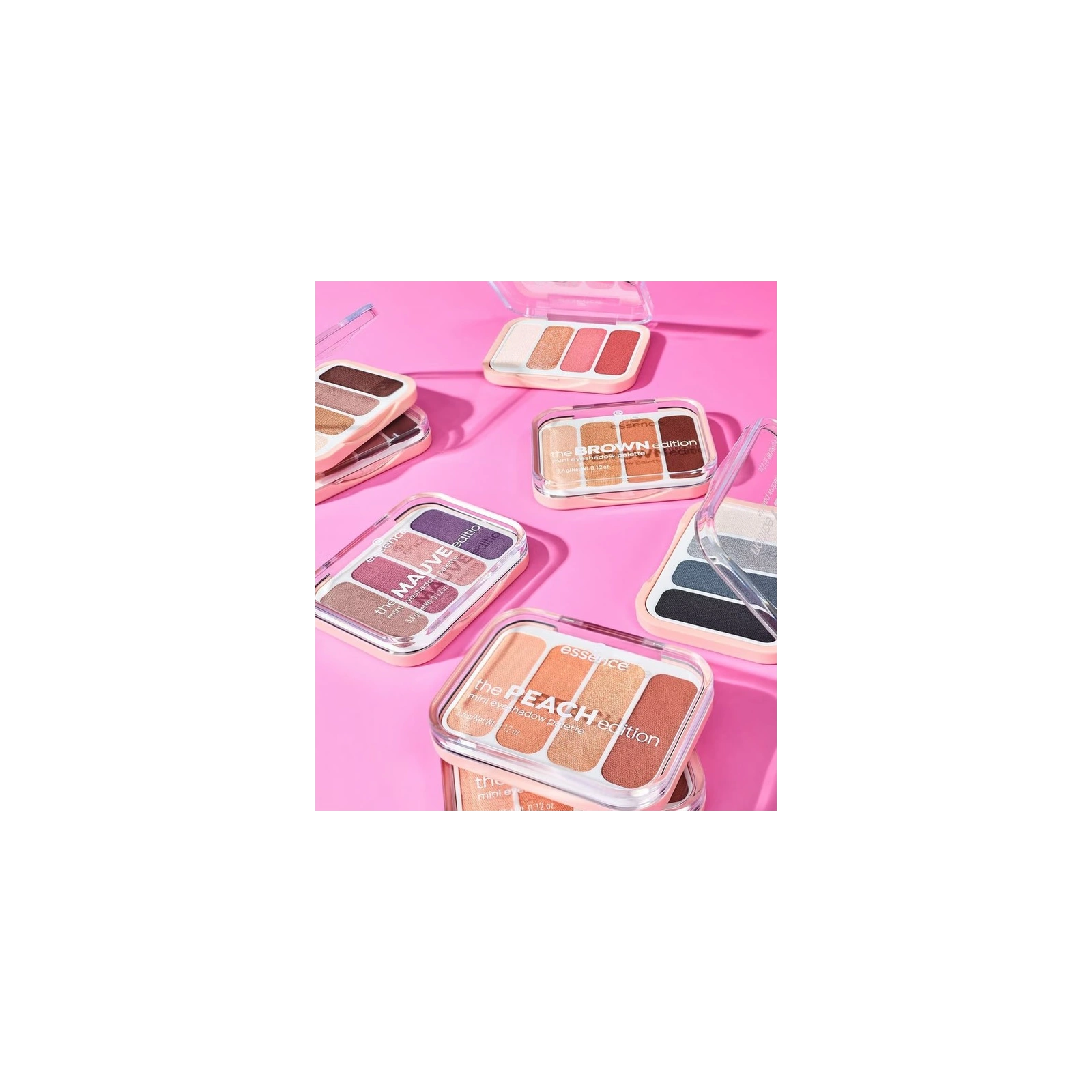 Essence The Rose Edition mini paleta cieni do powiek 3,6g
