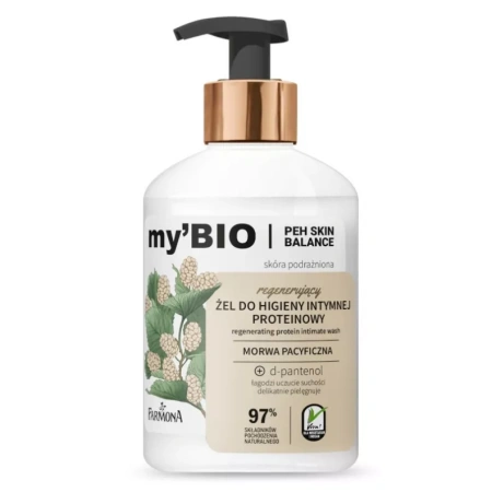 FARMONA My'BIO żel do higieny intymnej regenerujący 250ml