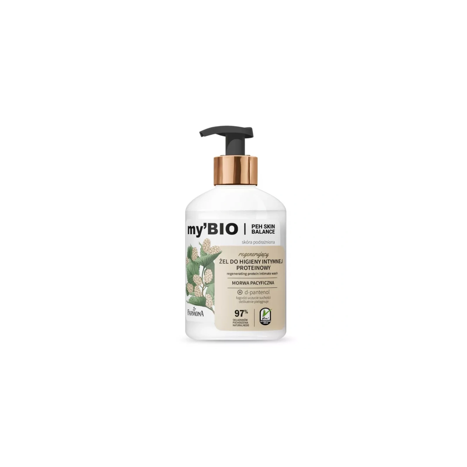 FARMONA My'BIO żel do higieny intymnej regenerujący 250ml